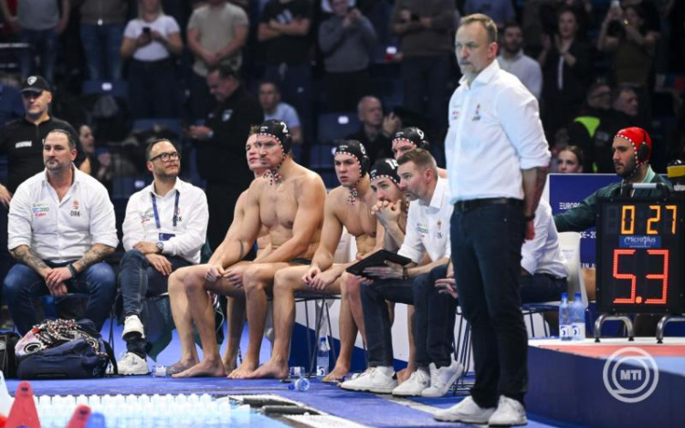 Férfi vízilabda Eb - Ezüstérmes a magyar válogatott